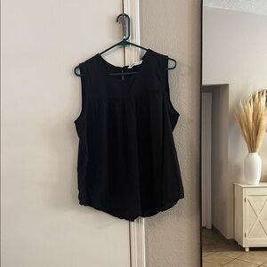 Sonoma Black Sleeveless Tank Top